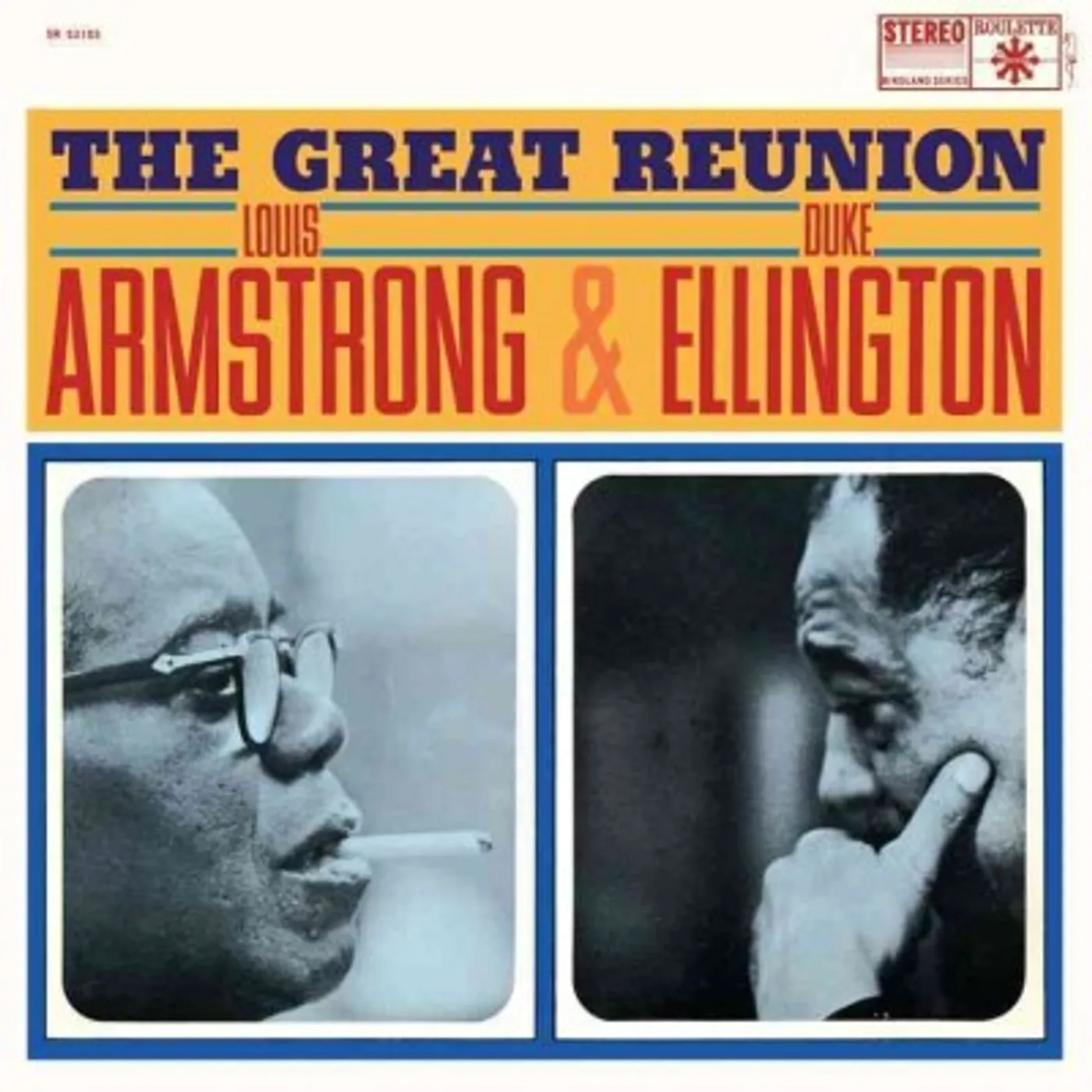 Louis Armstrong & Duke Ellingt Great Reunion Vinyl Record