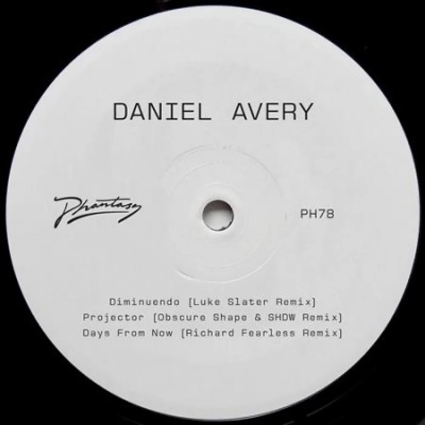 Daniel Avery Song for Alpha Remixes - Two Vinyl Record