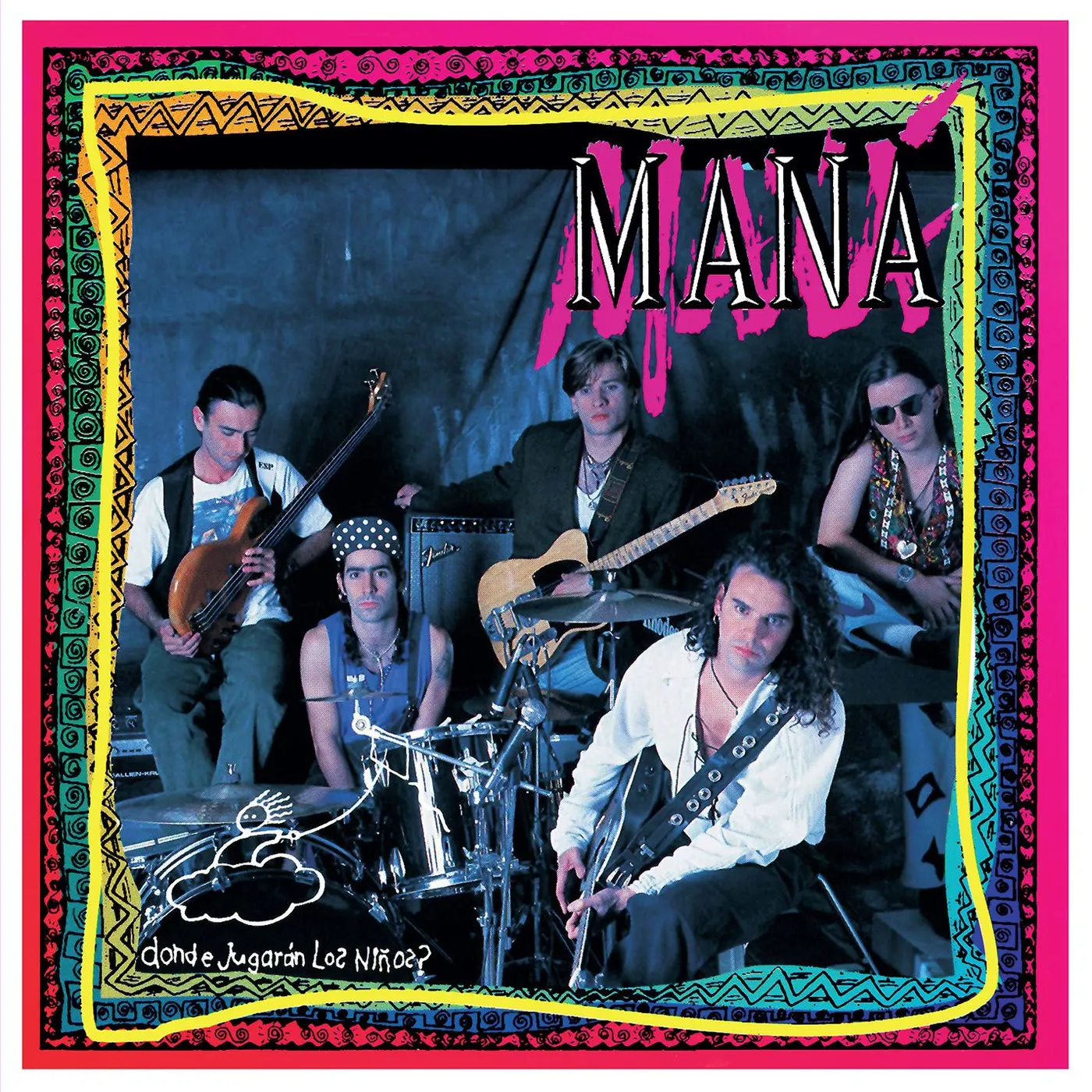 MANÁ  Donde Jugaran Los Ninos Vinyl Record
