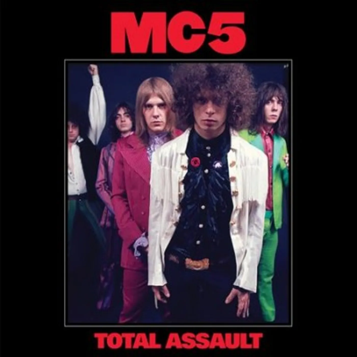 MC5 TOTAL ASSAULT: 50TH ANNIVERSARY COLLECTION (3LP RED, WHITE, BLUE VINYL) Vinyl Record