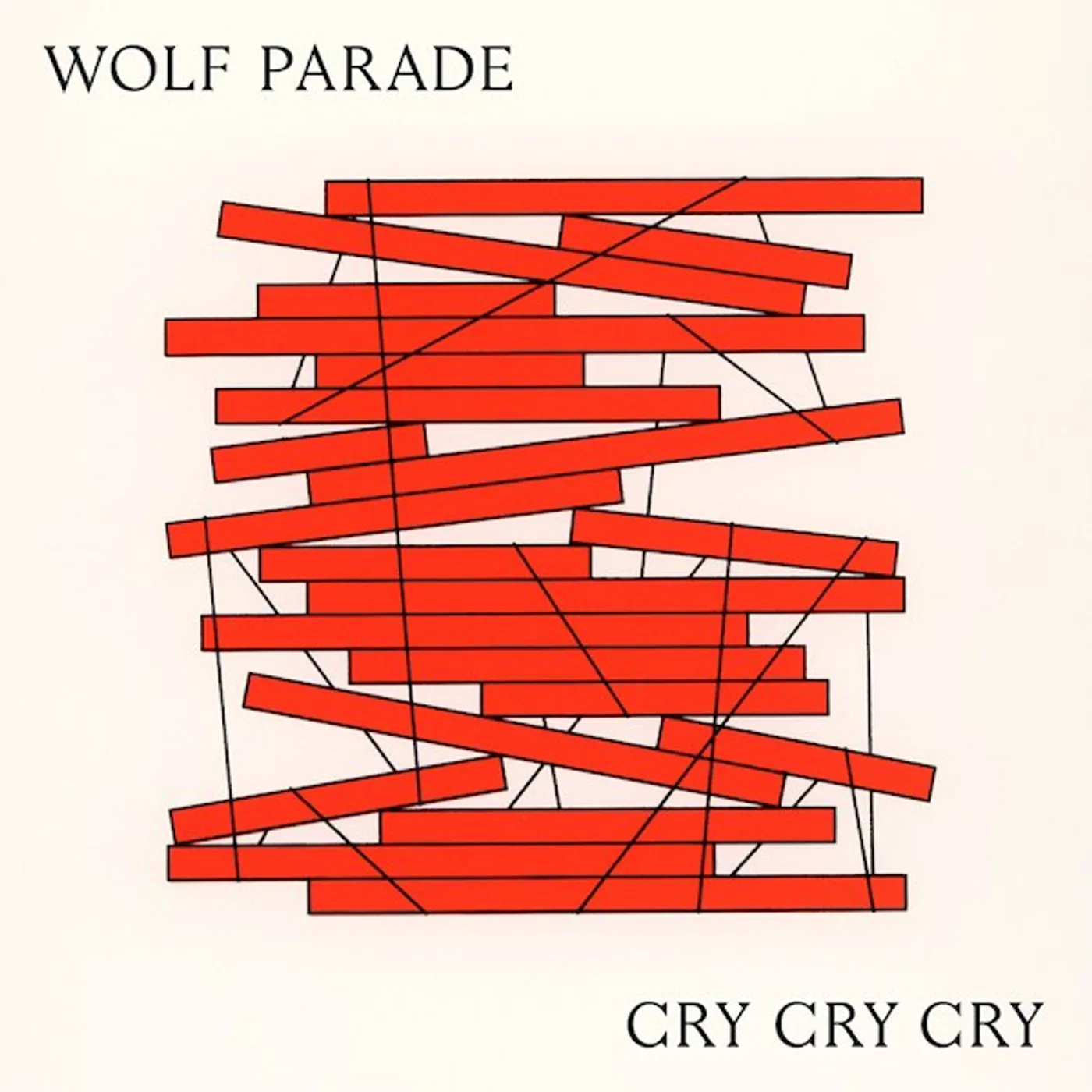 Wolf Parade Cry Cry Cry Vinyl Record