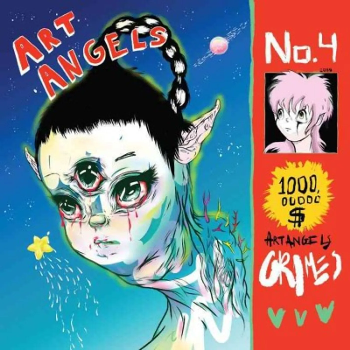 Grimes Art Angels Vinyl Record