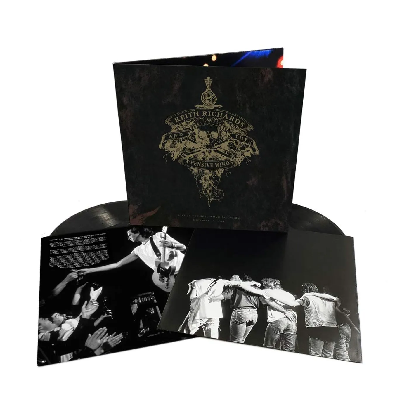 Keith Richards Live At The Hollywood Palladiu Vinyl Record