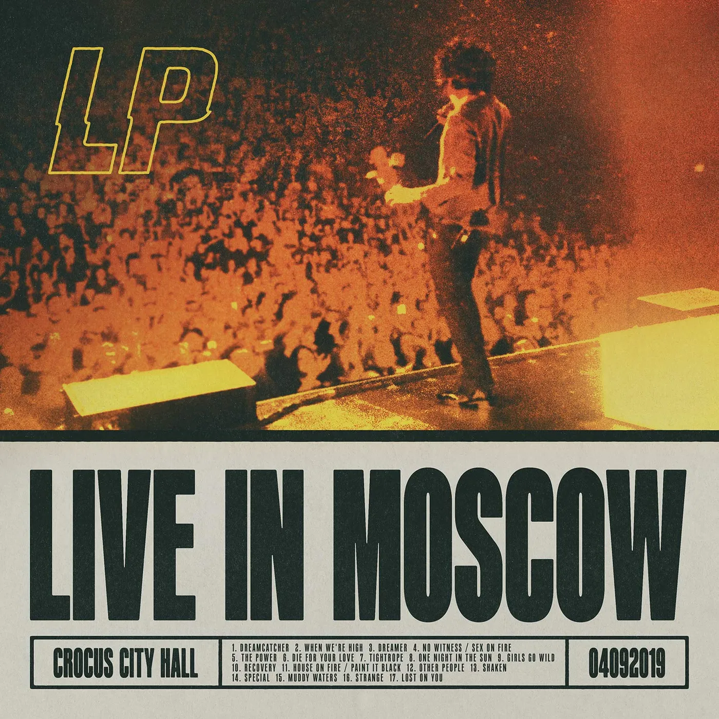 LP Live In Moscow Vinyl Record