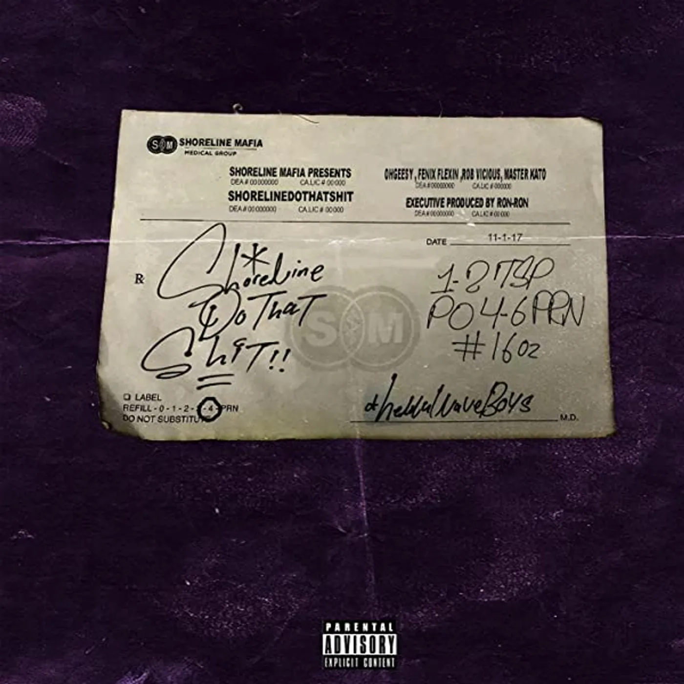 Shoreline Mafia ShorelineDoThatShit Vinyl Record