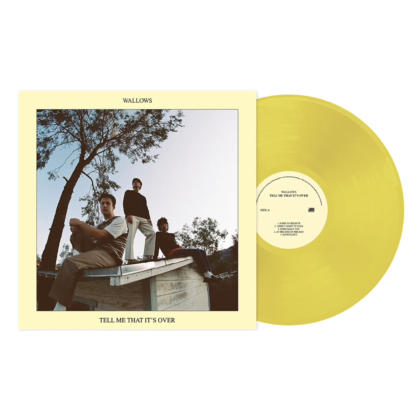 Wallows Tell Me That It's Over (Yellow) Vinyl Record