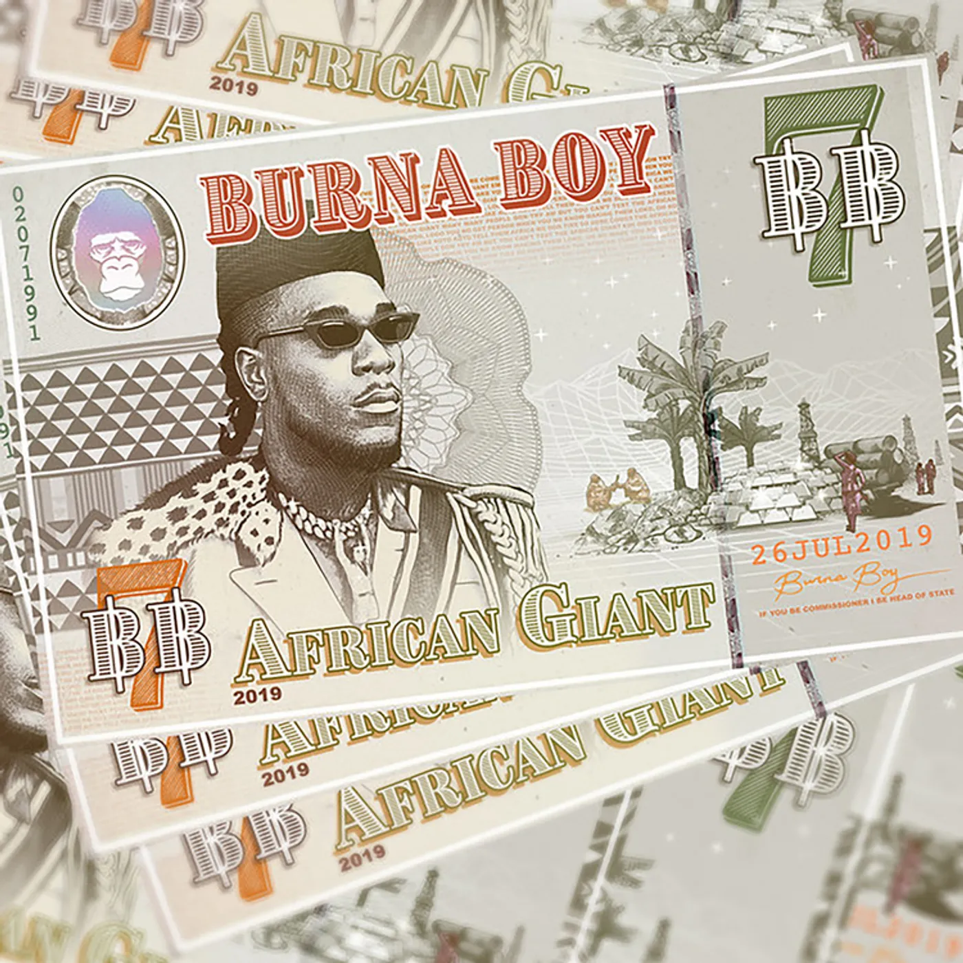 Burna Boy African Giant Vinyl Record