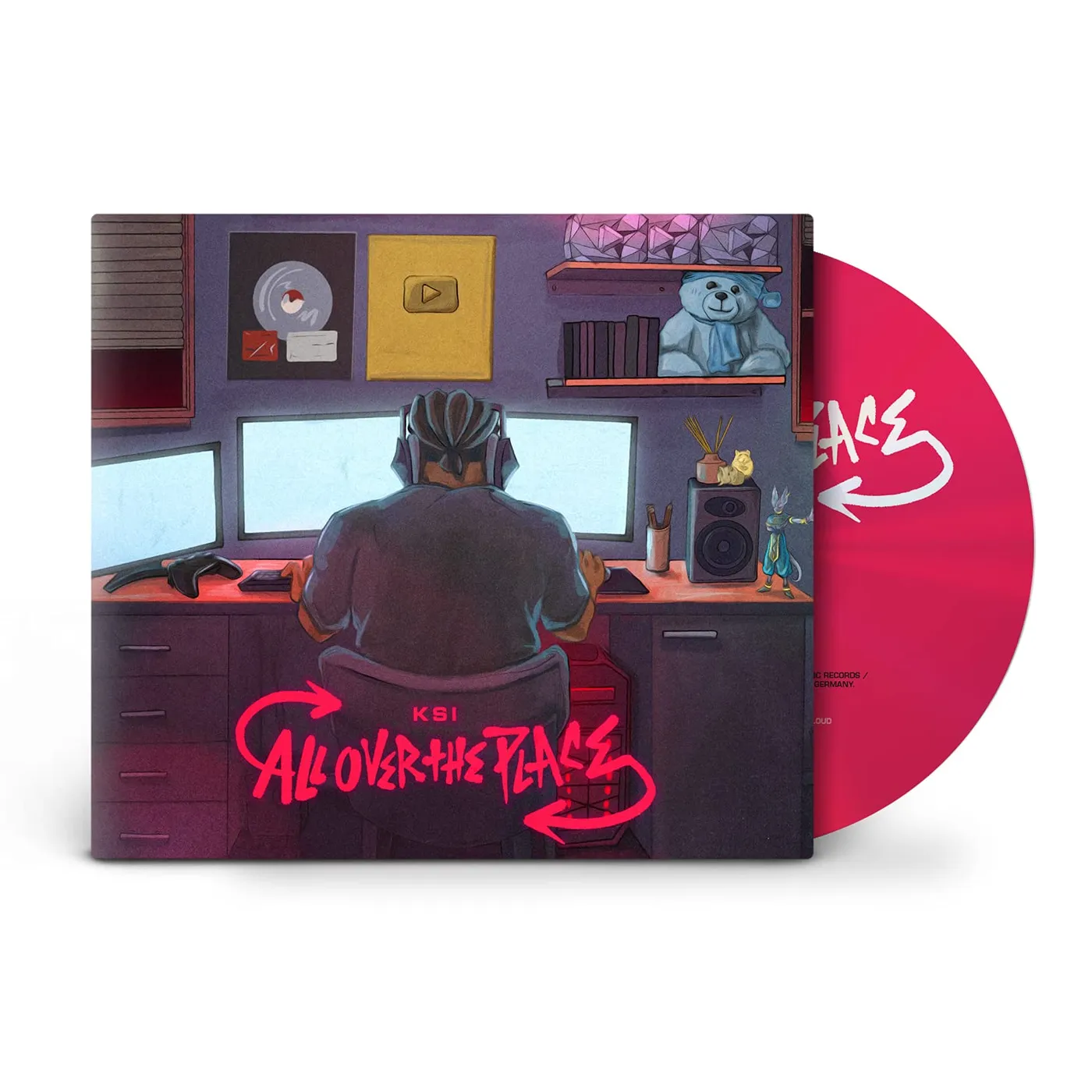 KSI All Over The Place Vinyl Record