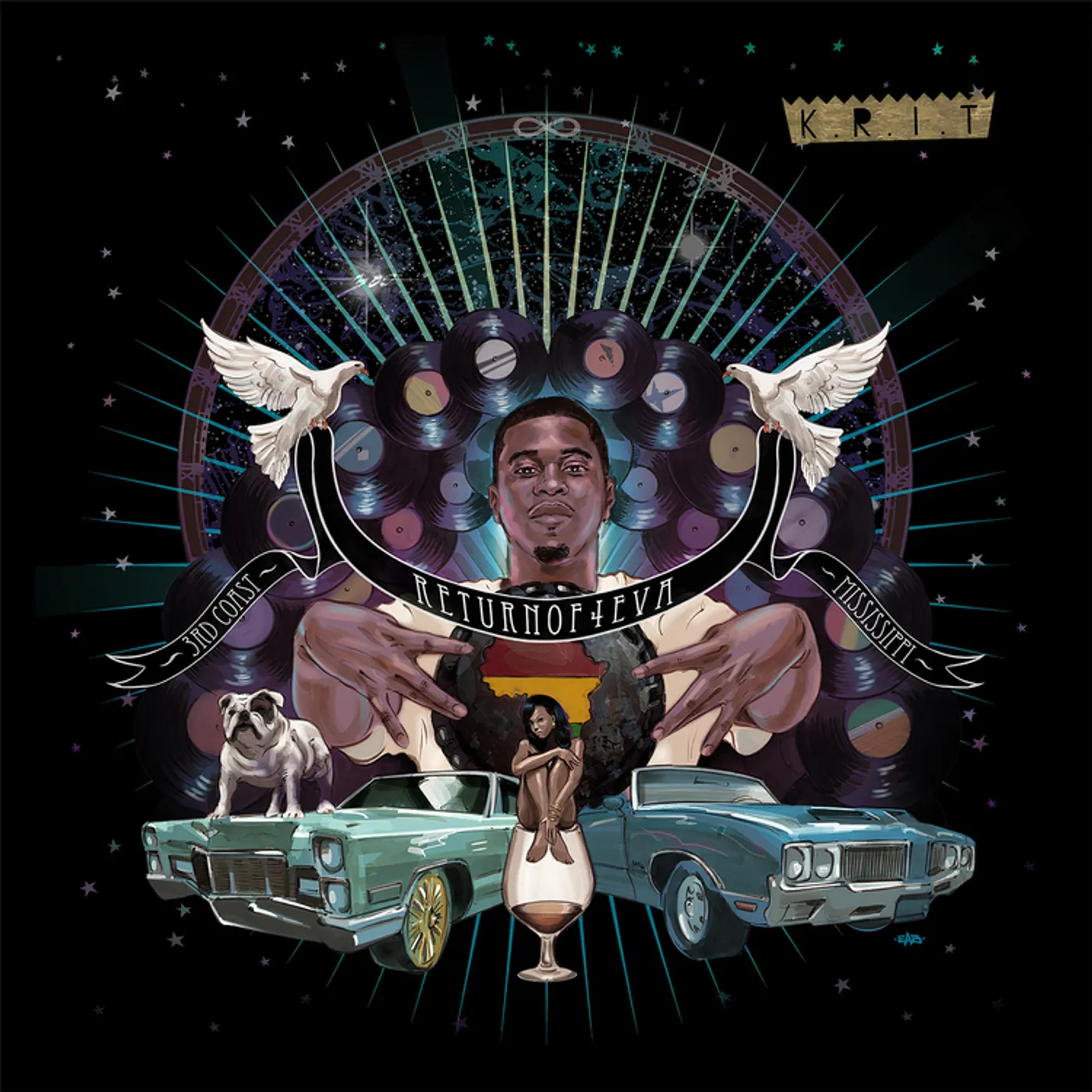 Big K.R.I.T. Return Of 4 Eva Vinyl Record
