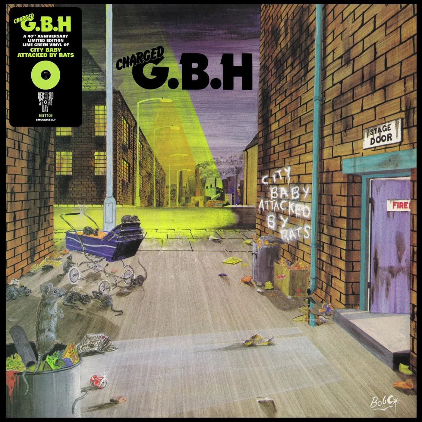 G.B.H. City Baby Attacked By Rats Vinyl Record