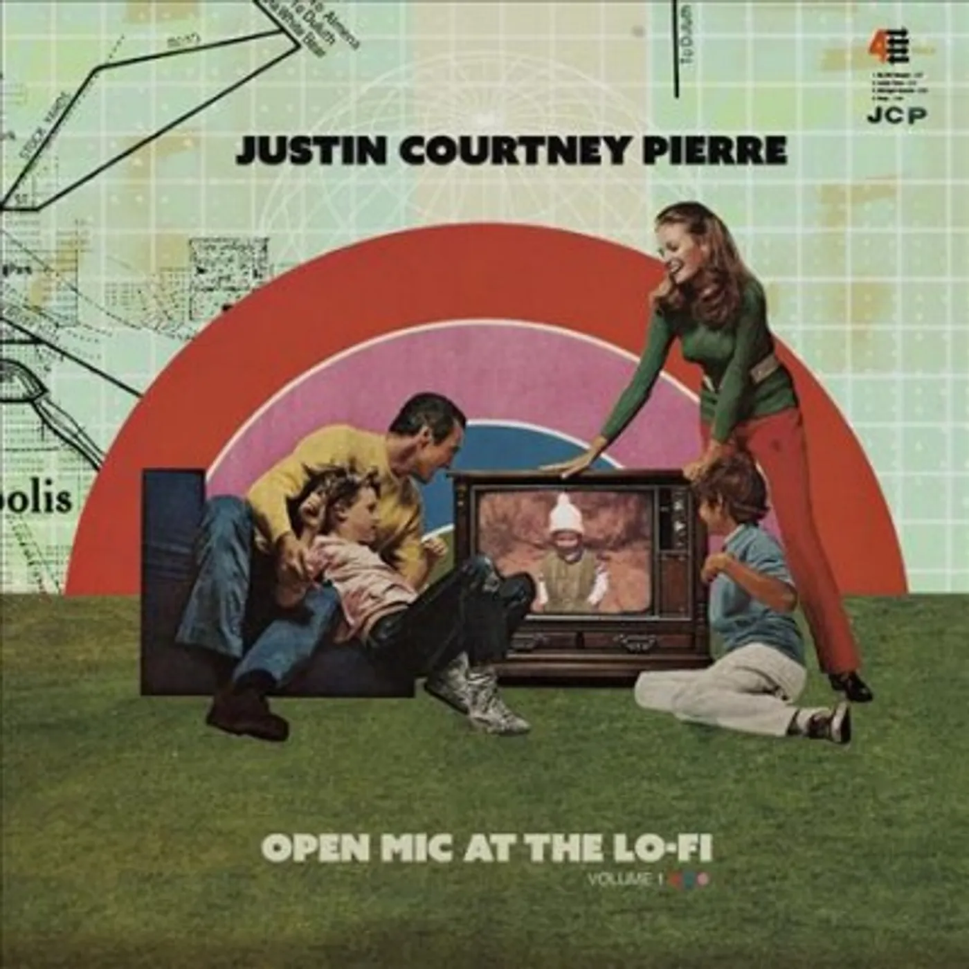 Justin Courtney Pierre Open Mic At The Lo-Fi Vol. 1 Vinyl Record
