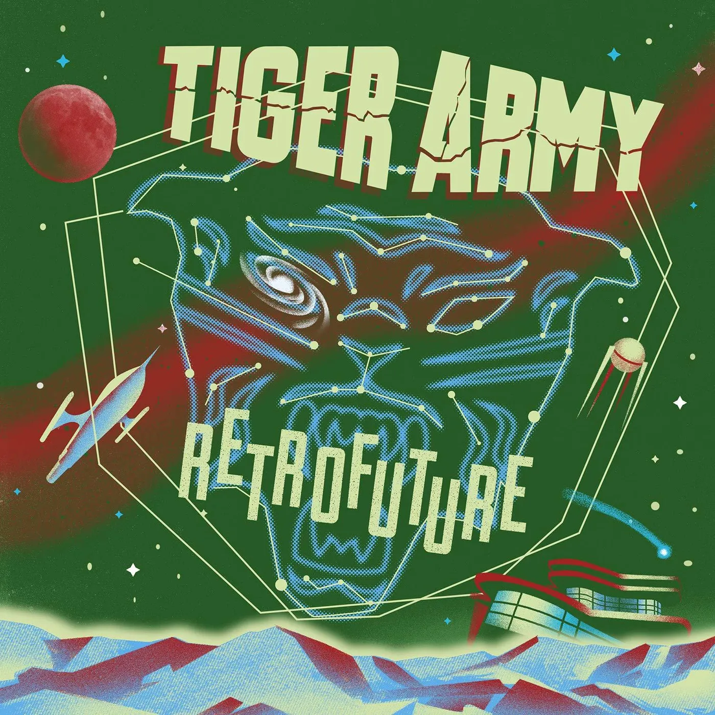 Tiger Army Retrofuture Vinyl Record
