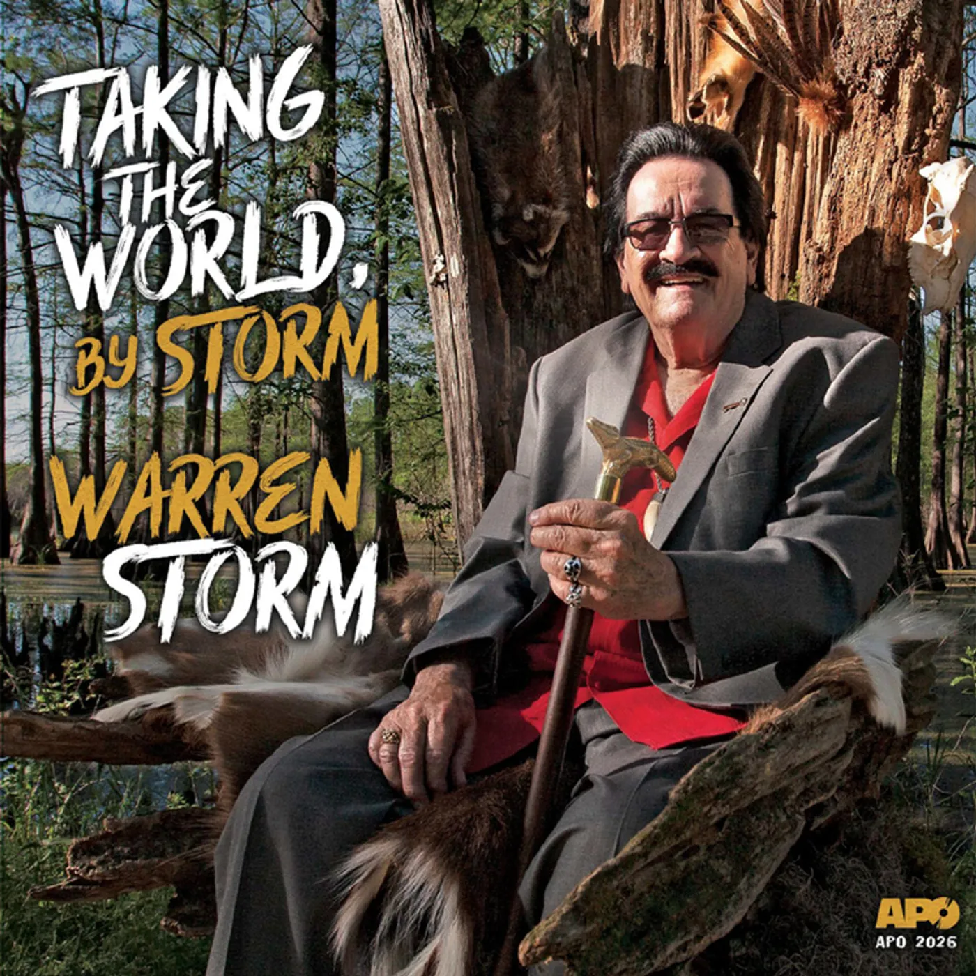 Warren Storm Taking The World, By Storm Vinyl Record