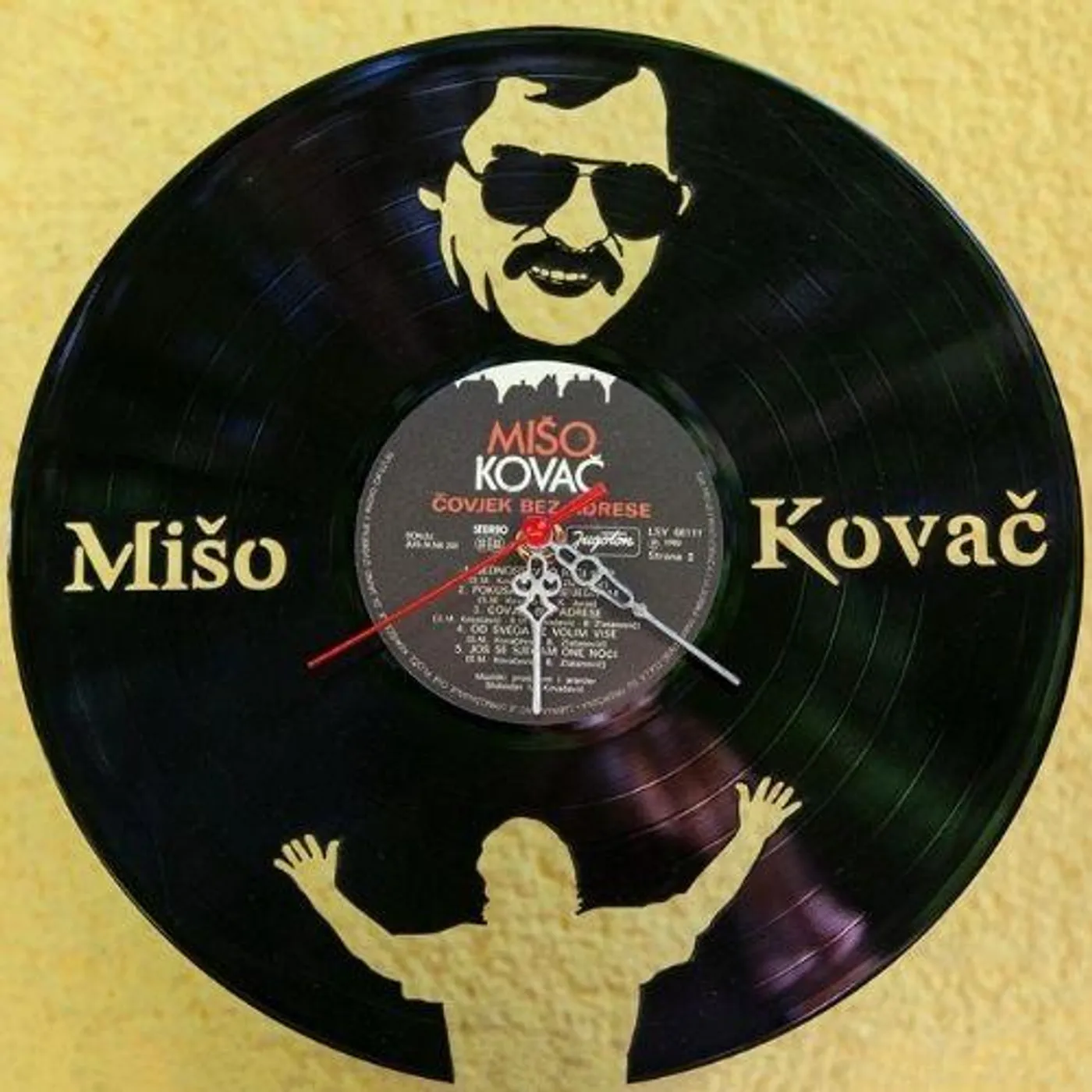 VINYL CLOCK - MIŠO KOVAČ