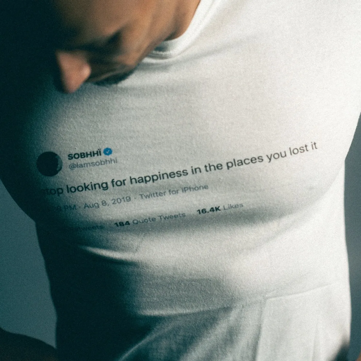 sobhhï "Stop Looking" Tee