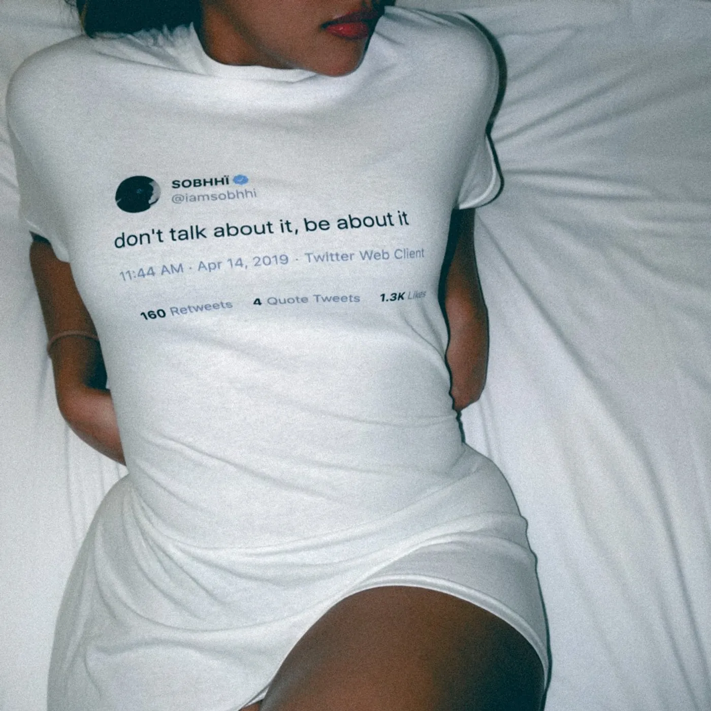 sobhhï "Don't Talk About It" Tee