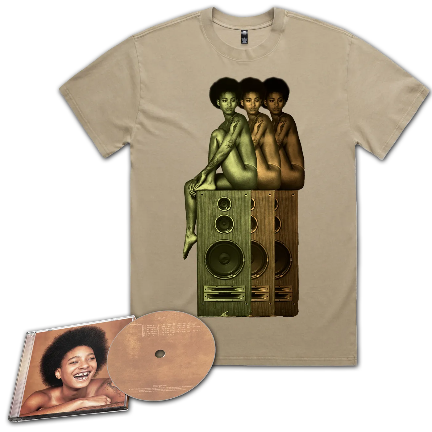 Willow Smith empathogen CD + Tee Fan Pack