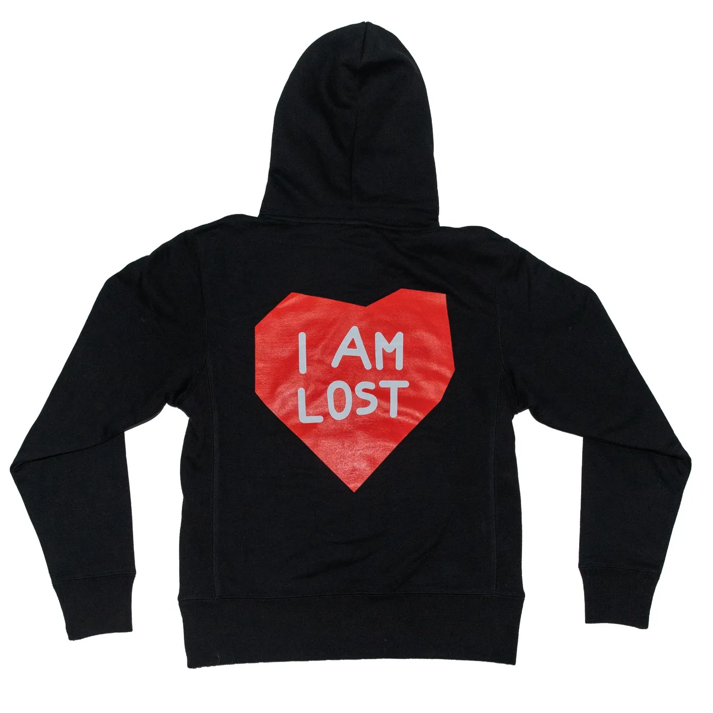 Long Lost 'I Am Lost' Black Hoodie