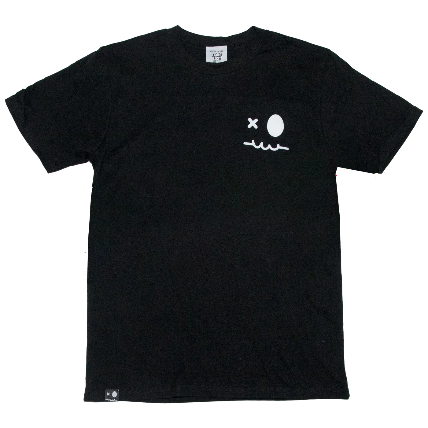 Long Lost "Skele Face" T-shirt in Black