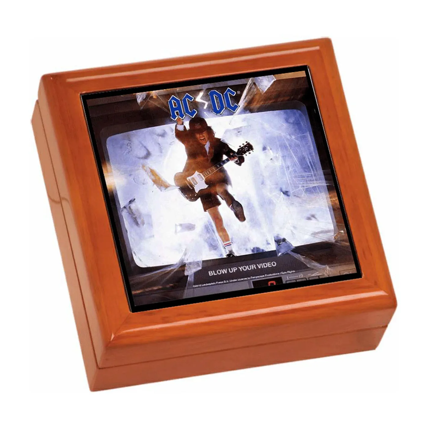 AC/DC Blow Up Your Video Wooden Keepsake Box