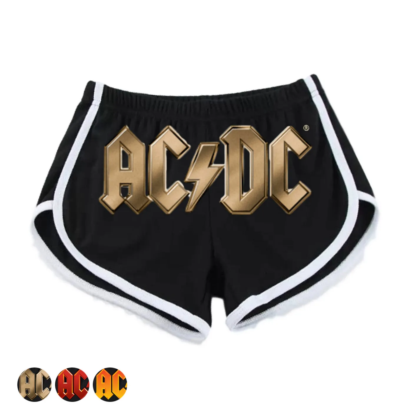 AC/DC Logo Women's Jogging Shorts