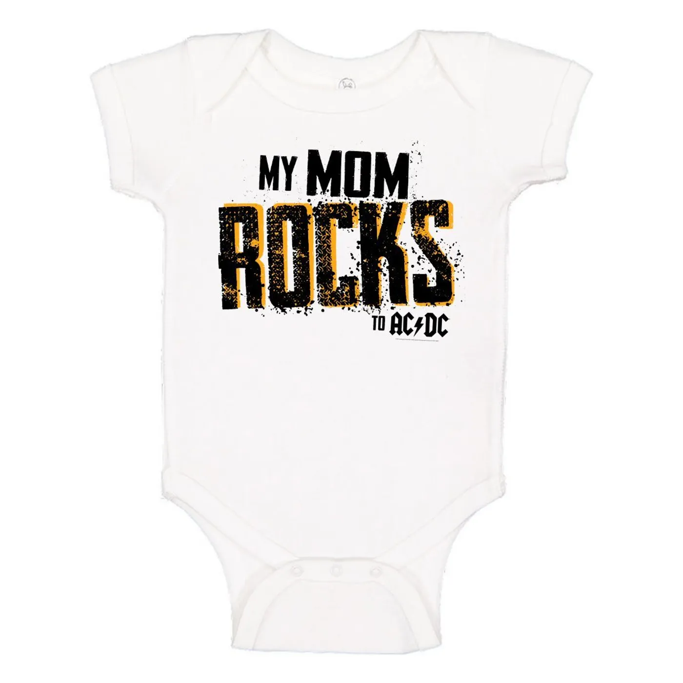 AC/DC Mom Rocks Onesie