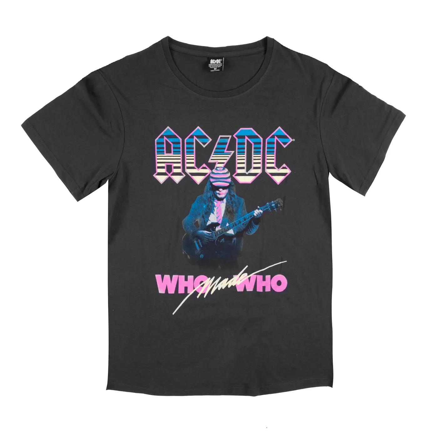 AC/DC Who Made Who Neon T-shirt