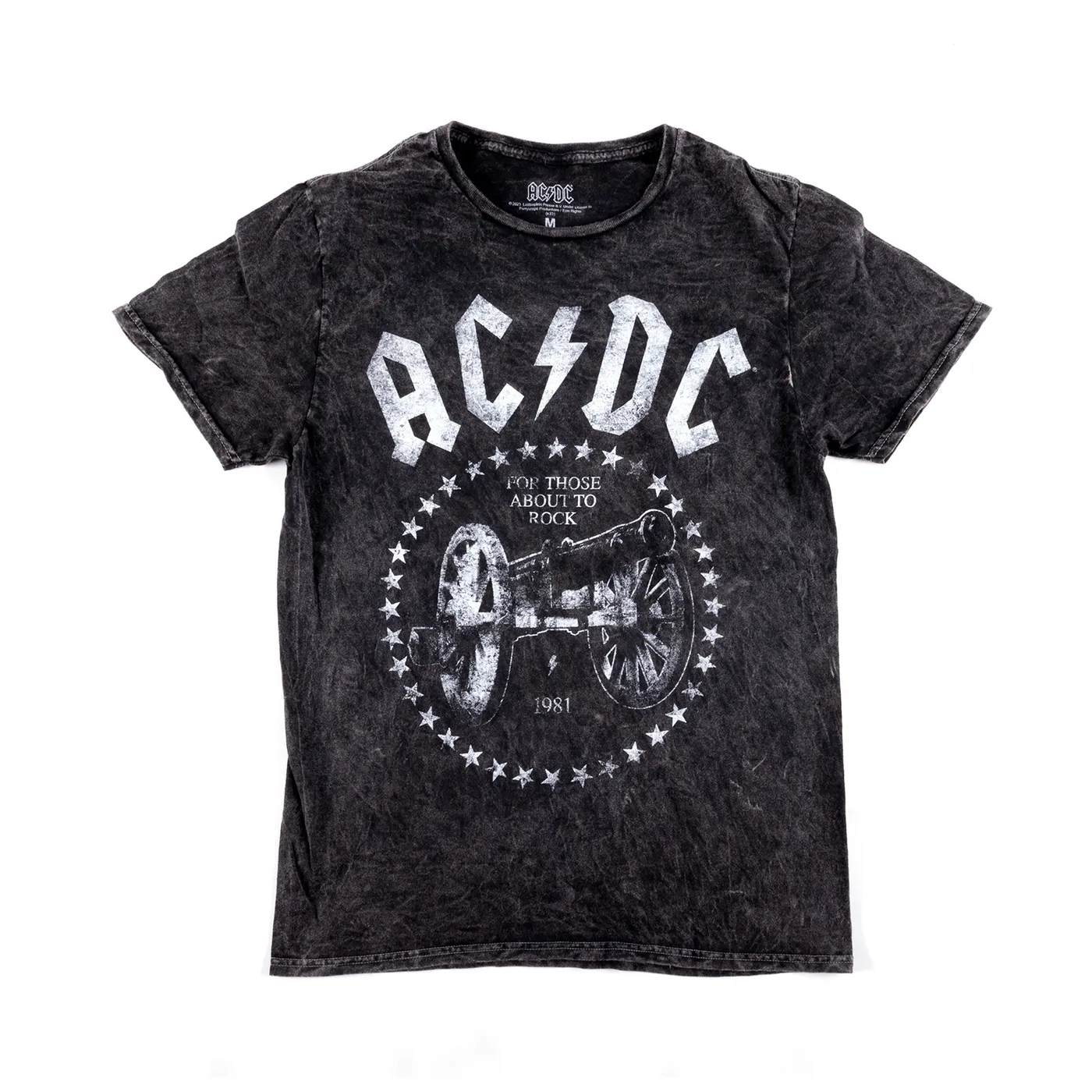 AC/DC For Those About to Rock 1981 Tour T-shirt