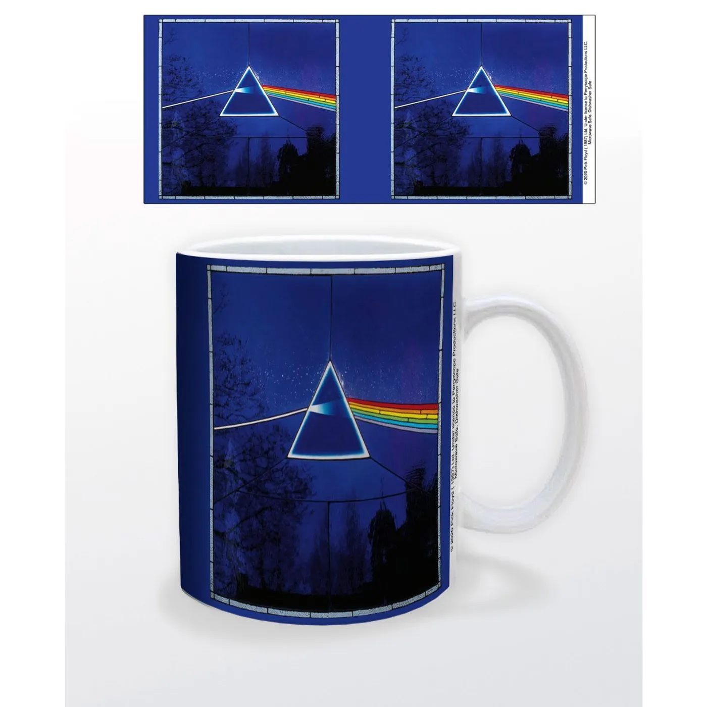 Pink Floyd - DSOTM - Stained Glass Mug