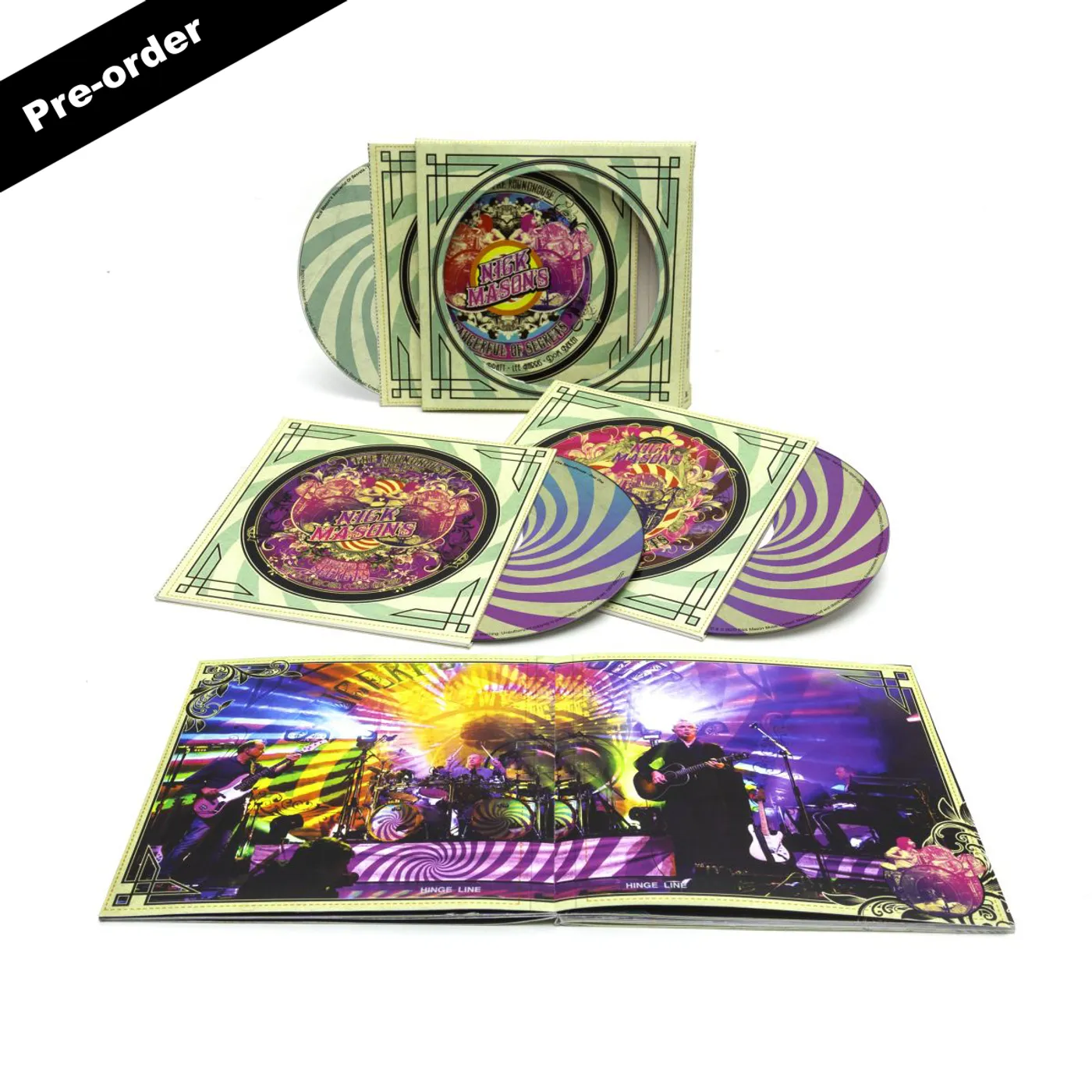 Pink Floyd Nick Mason's Saucerful of Secrets Live at the Roundhouse CD/DVD