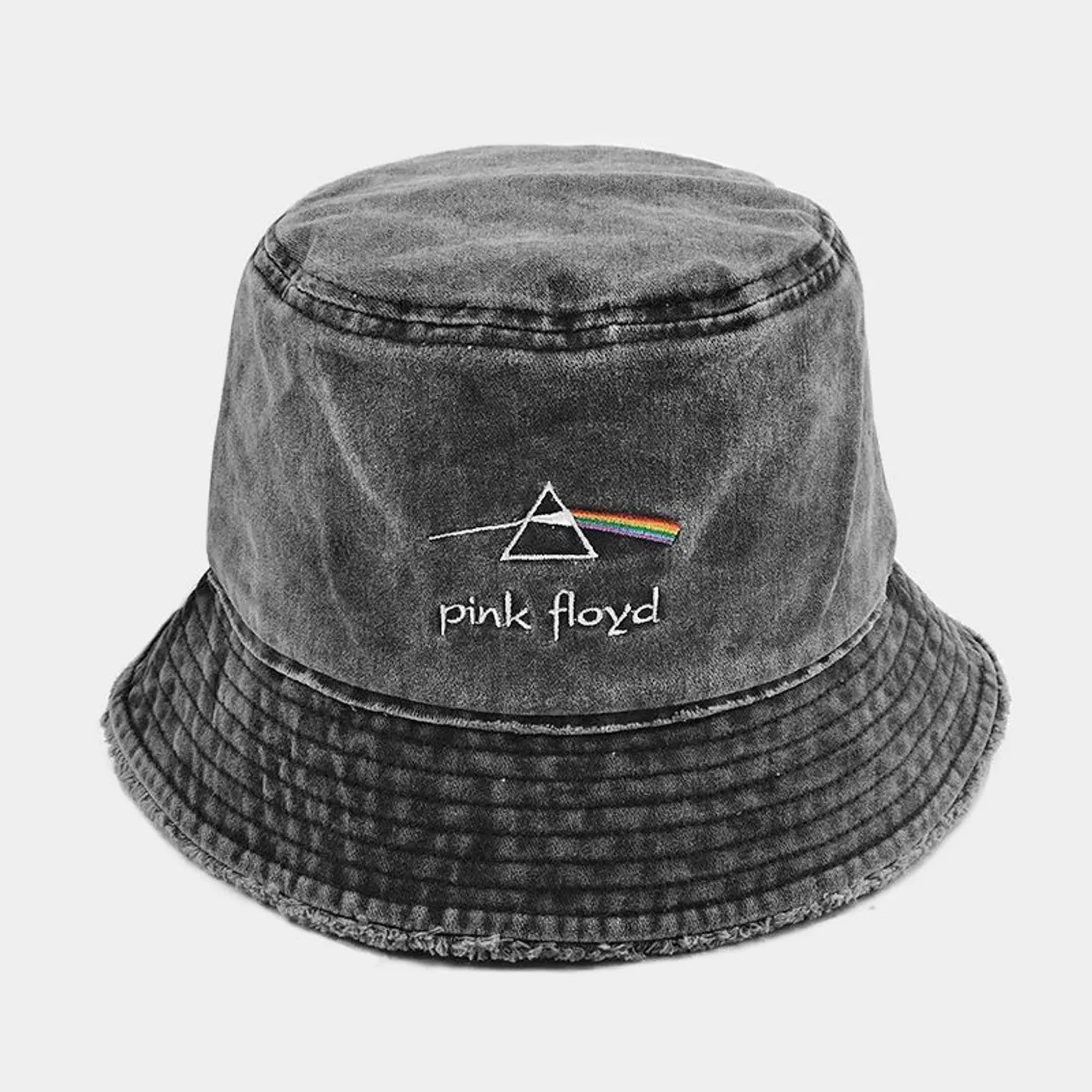 Pink Floyd DOSTM Embroidered Bucket Hat Black
