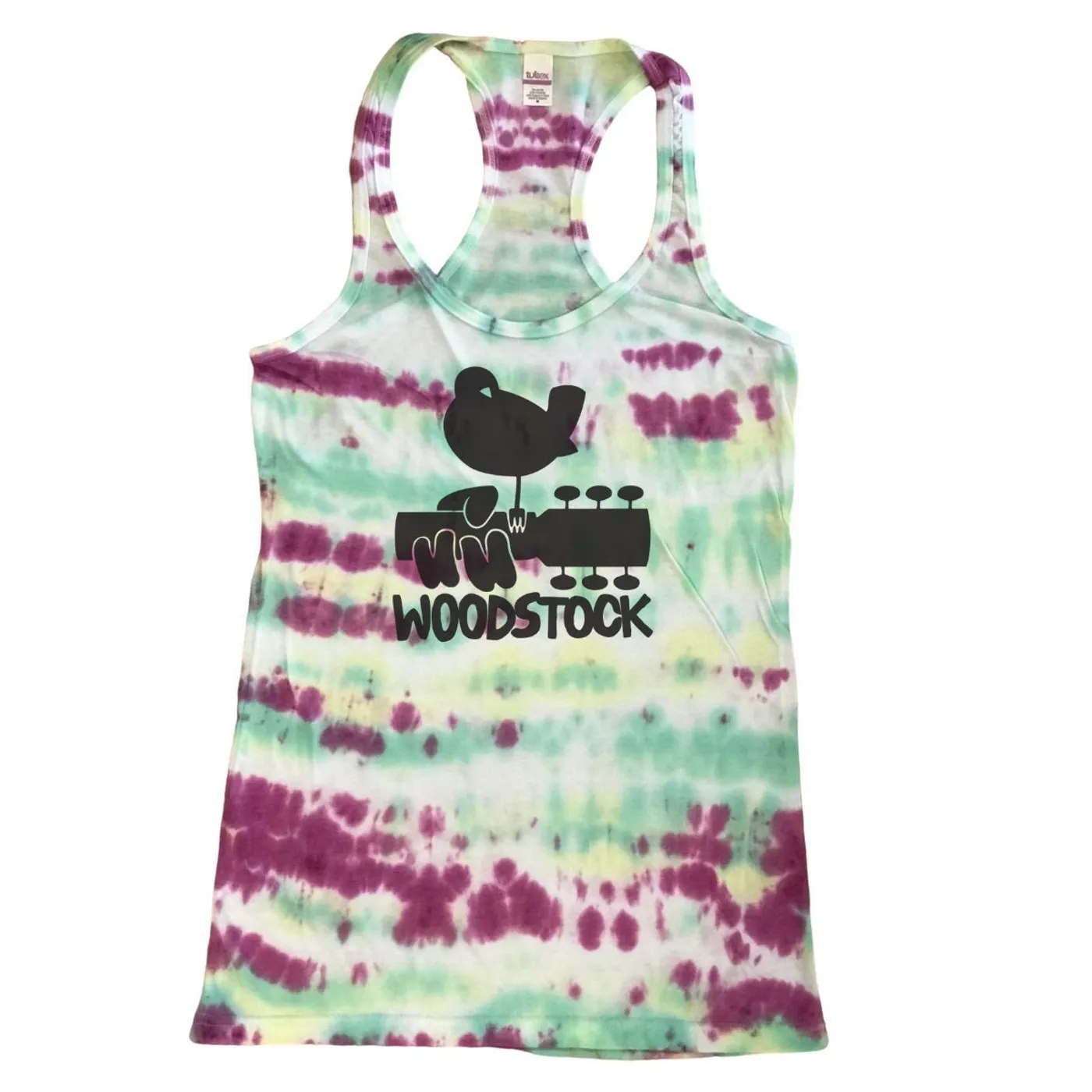 Woodstock Women's Tie-Dye Logo Tank Top
