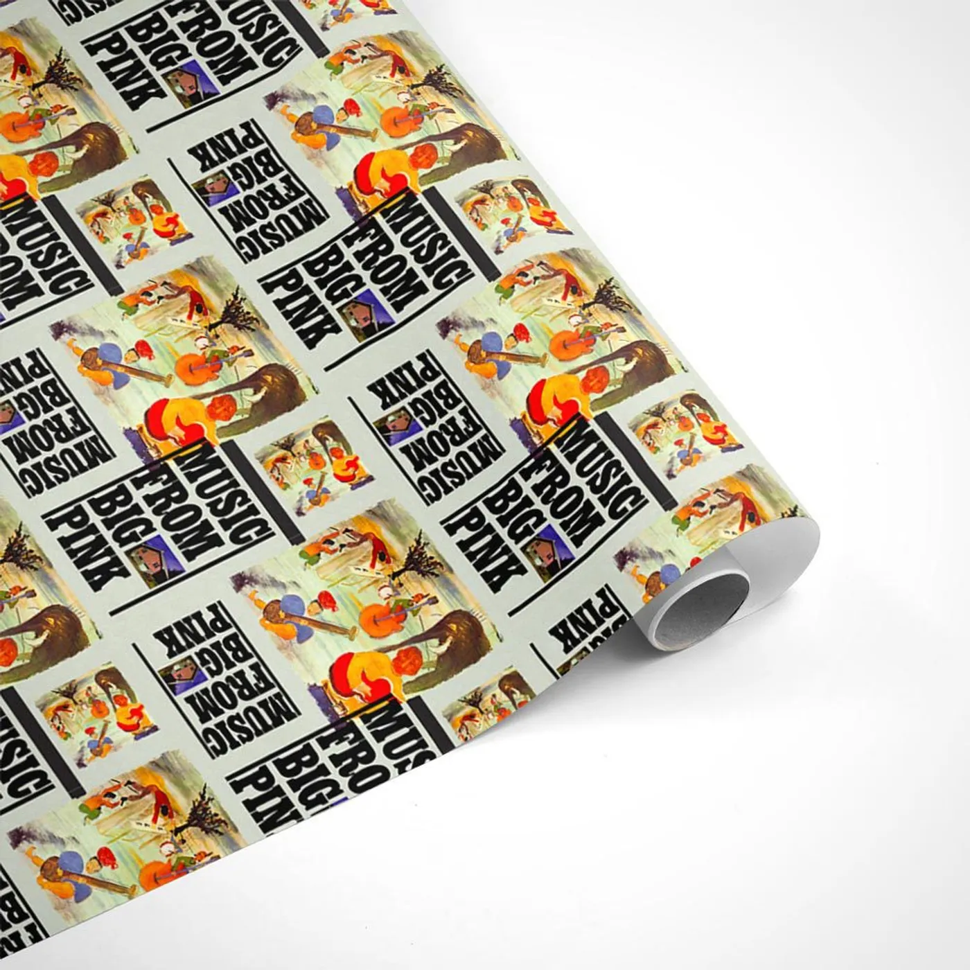 The Band Music From Big Pink Wrapping Paper