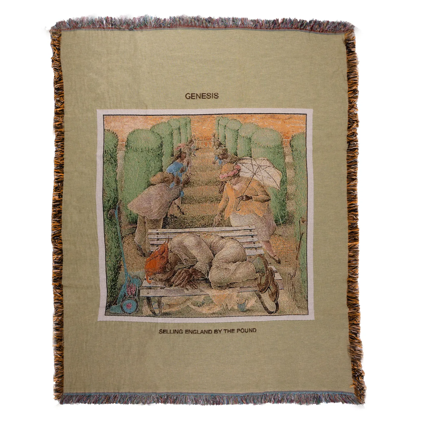 Genesis Selling England by the Pound Throw Blanket
