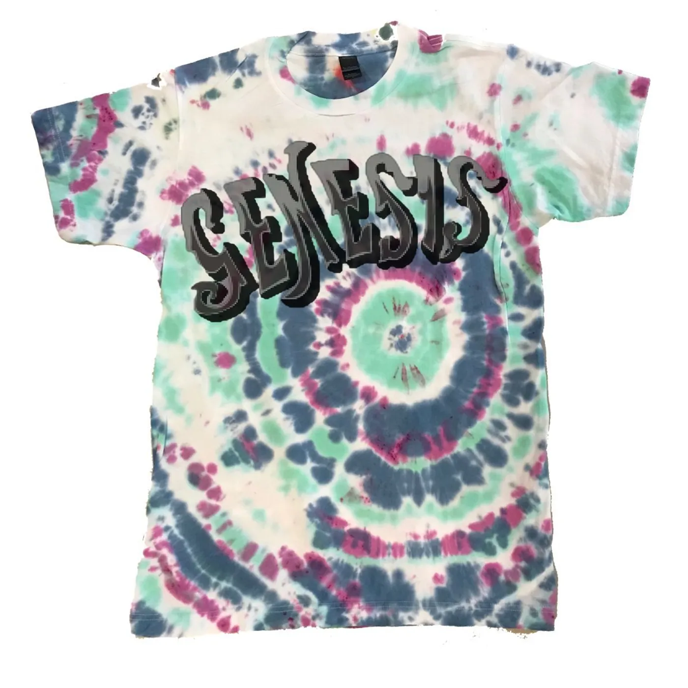 Genesis Tie-Dye Logo T-Shirt
