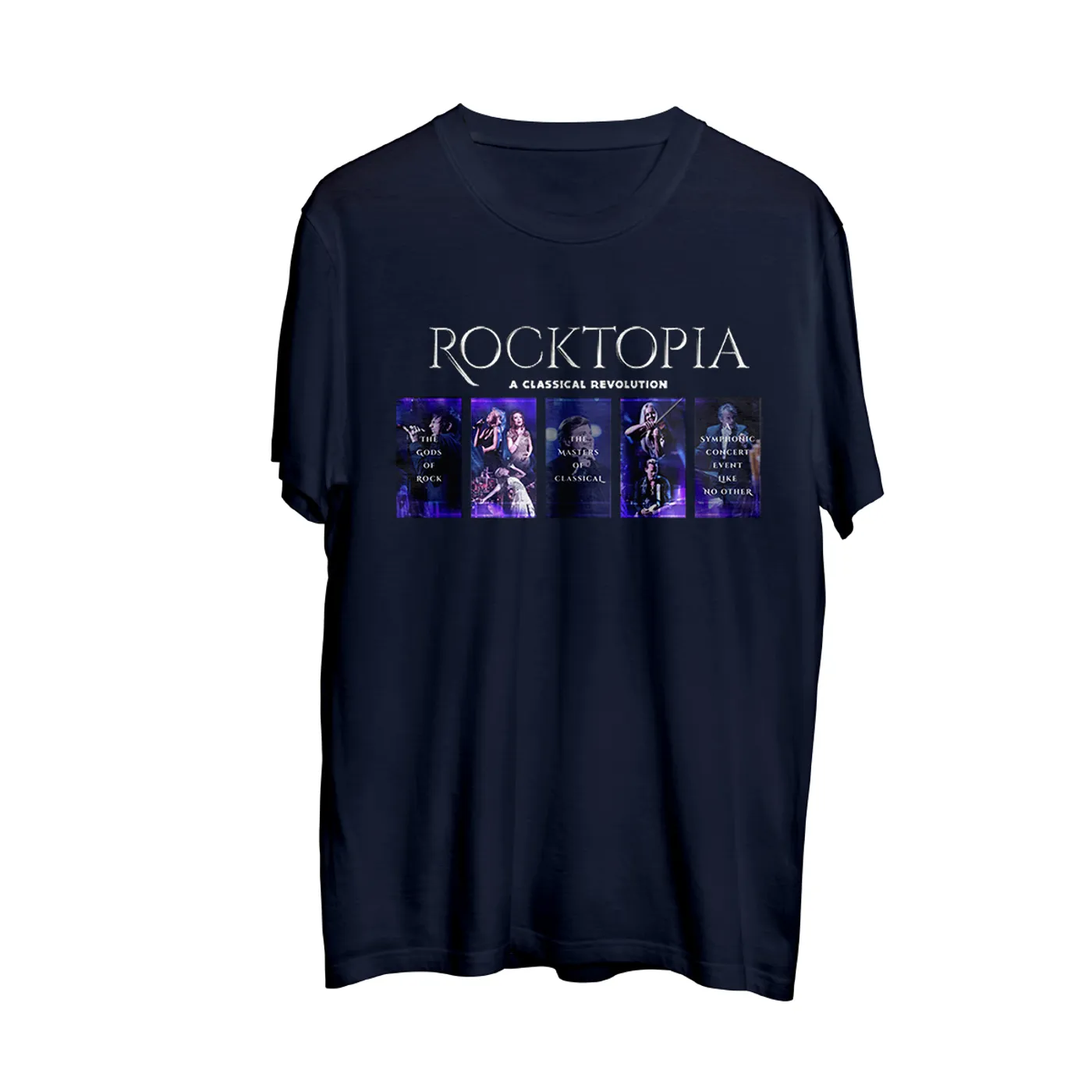 Rocktopia on Broadway Navy T-Shirt