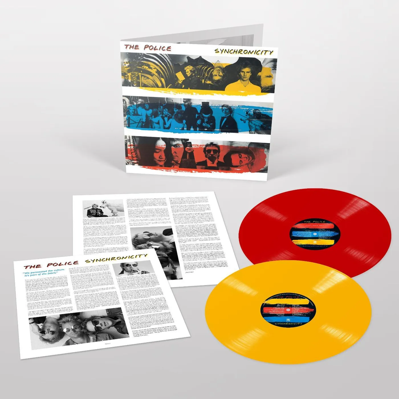The Police Synchronicity 40 - 180G Colored Vinyl 2LP