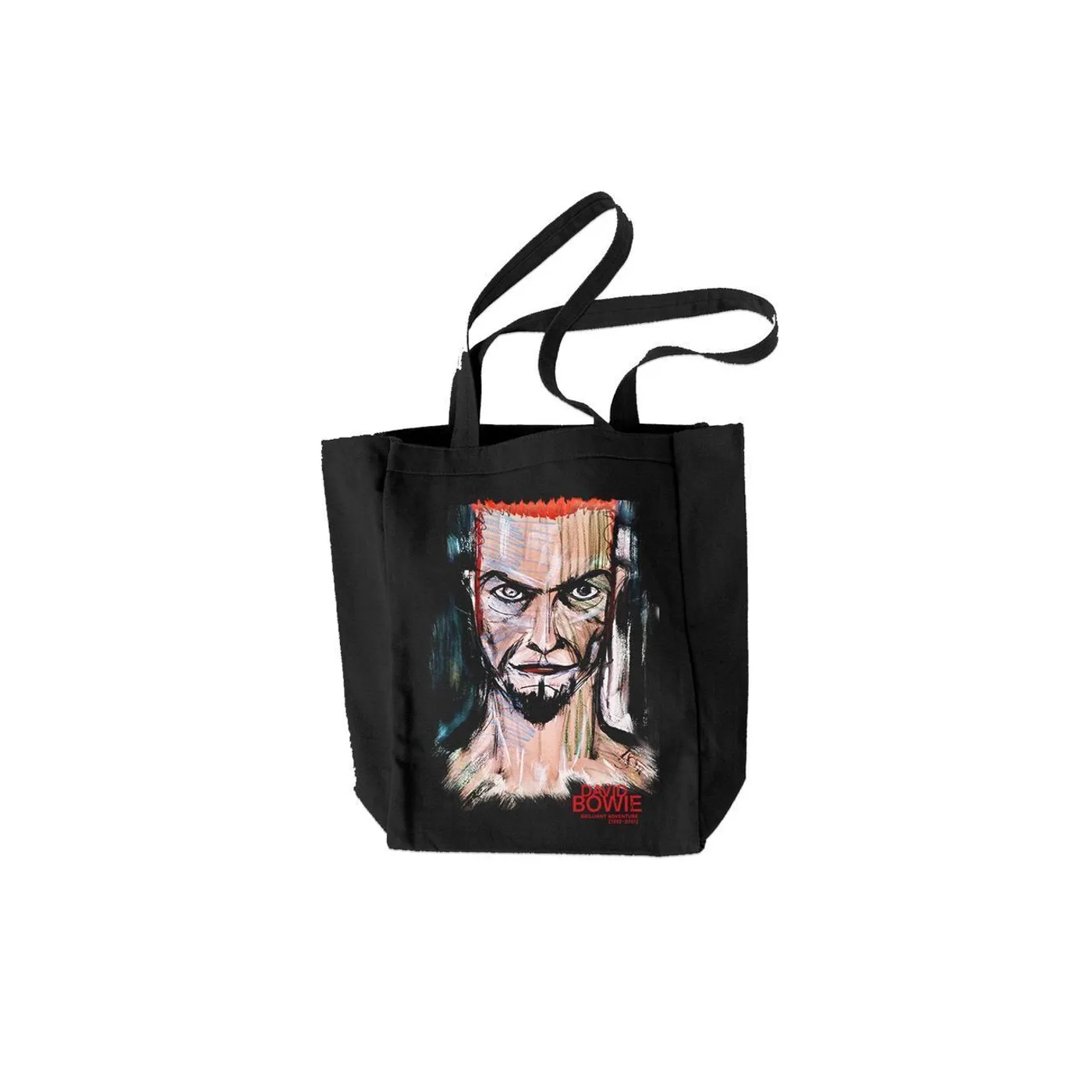 David Bowie Era 5 Brilliant Adventure Black Or White Totebag