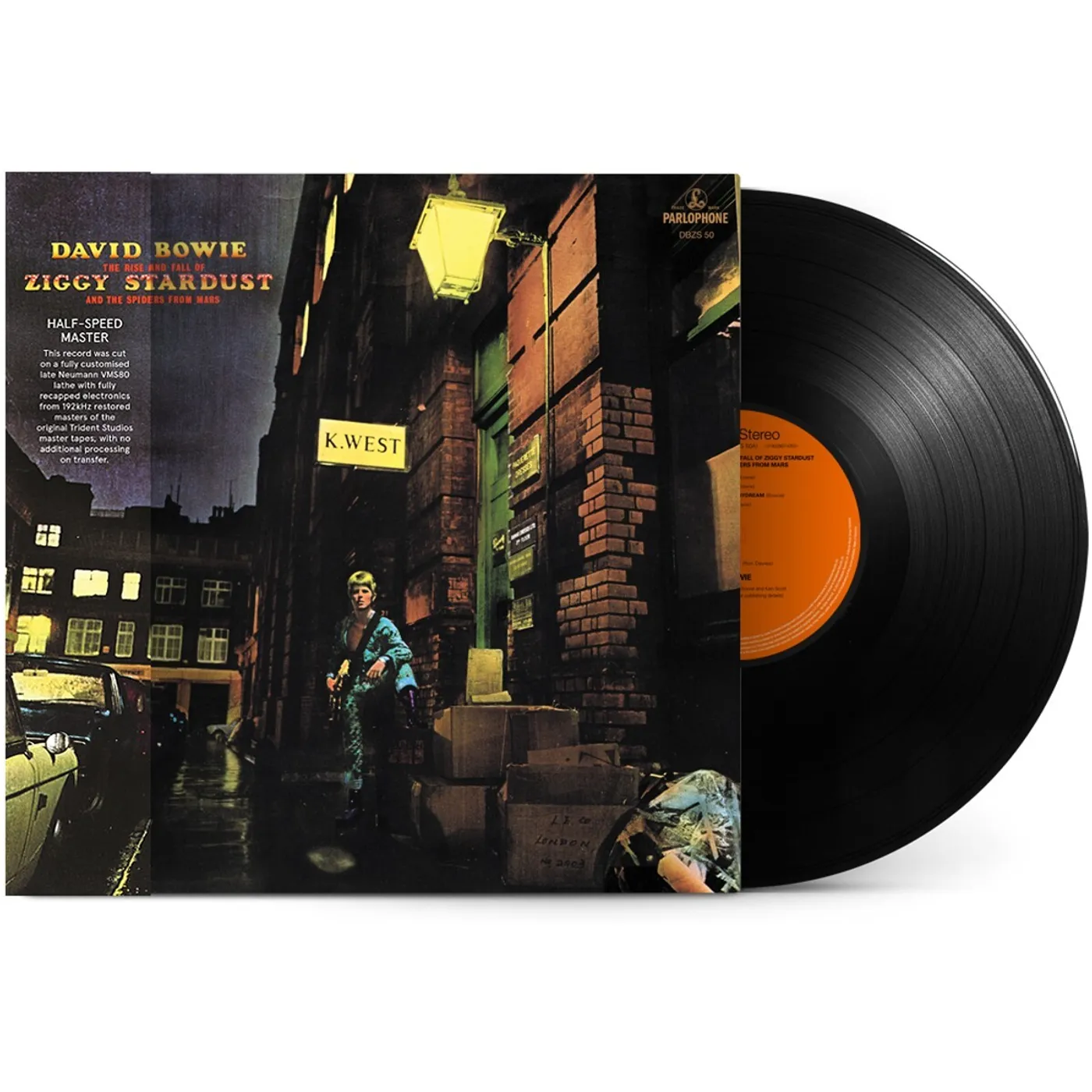 David Bowie The Rise and Fall of Ziggy Stardust and the Spiders From Mars Half-Speed Master LP (Vinyl)