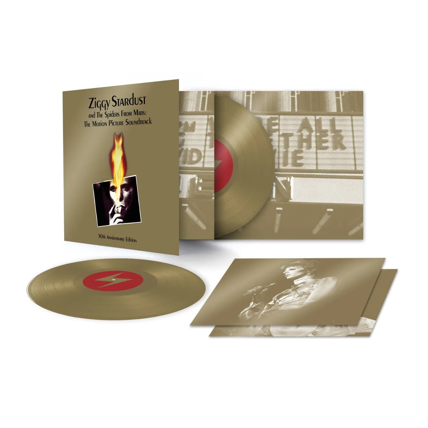 David Bowie Ziggy Stardust and The Spiders From Mars: The Motion Picture 50th Anniversary Edition 2LP (Vinyl)