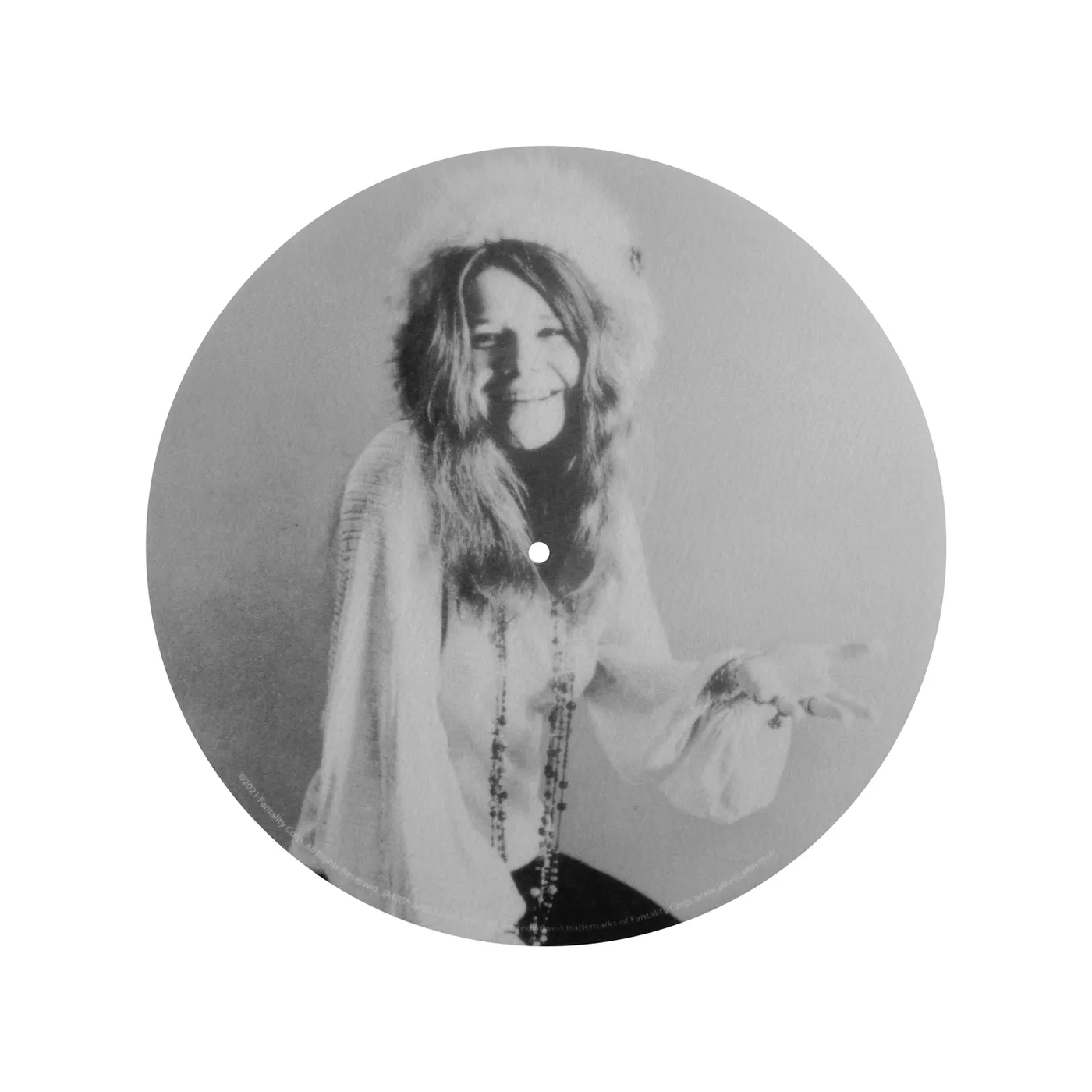 Janis Joplin Janis Smiling Felt Slip Mat