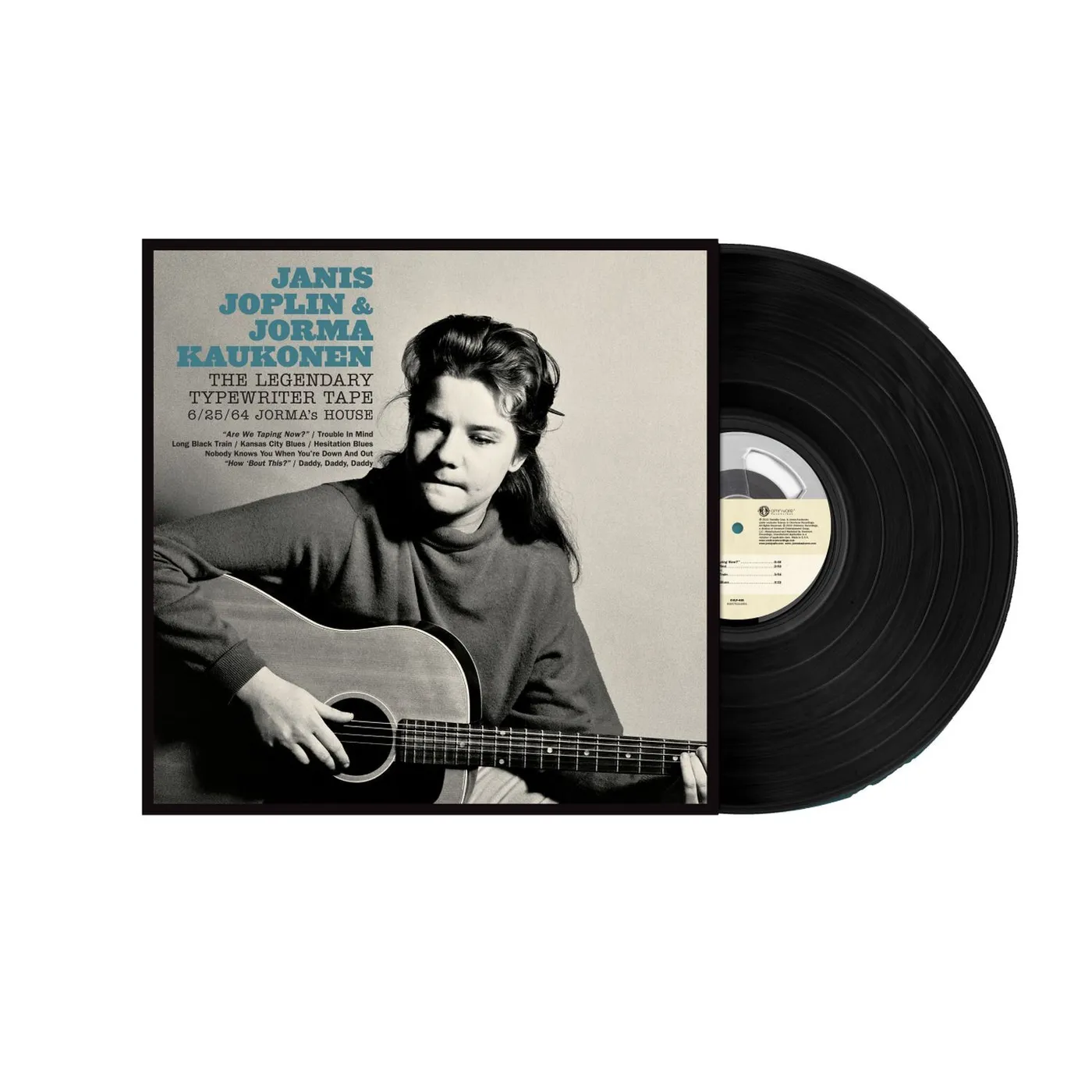 Janis Joplin & Jorma Kaukonen -The Legendary Typewriter Tape: 6/25/64 Jormas House LP (Vinyl)