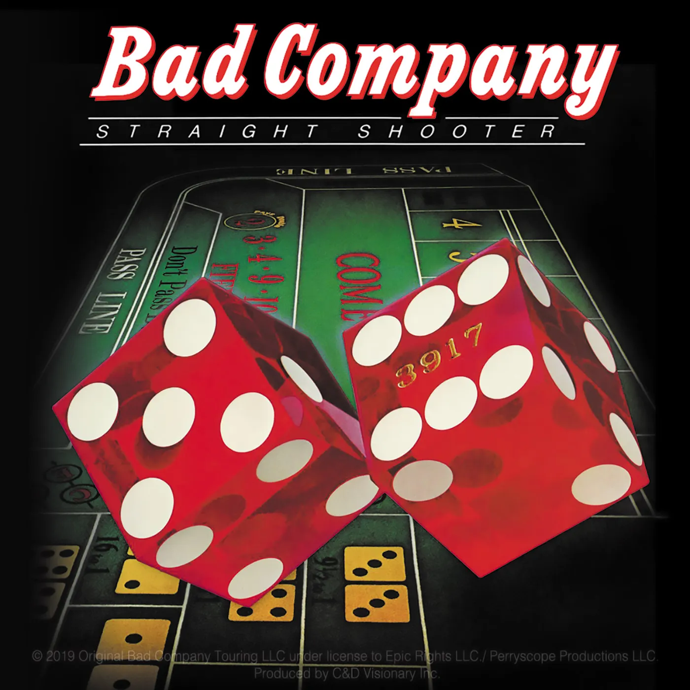 Bad Company Straight Shooter 4"x4" Sticker