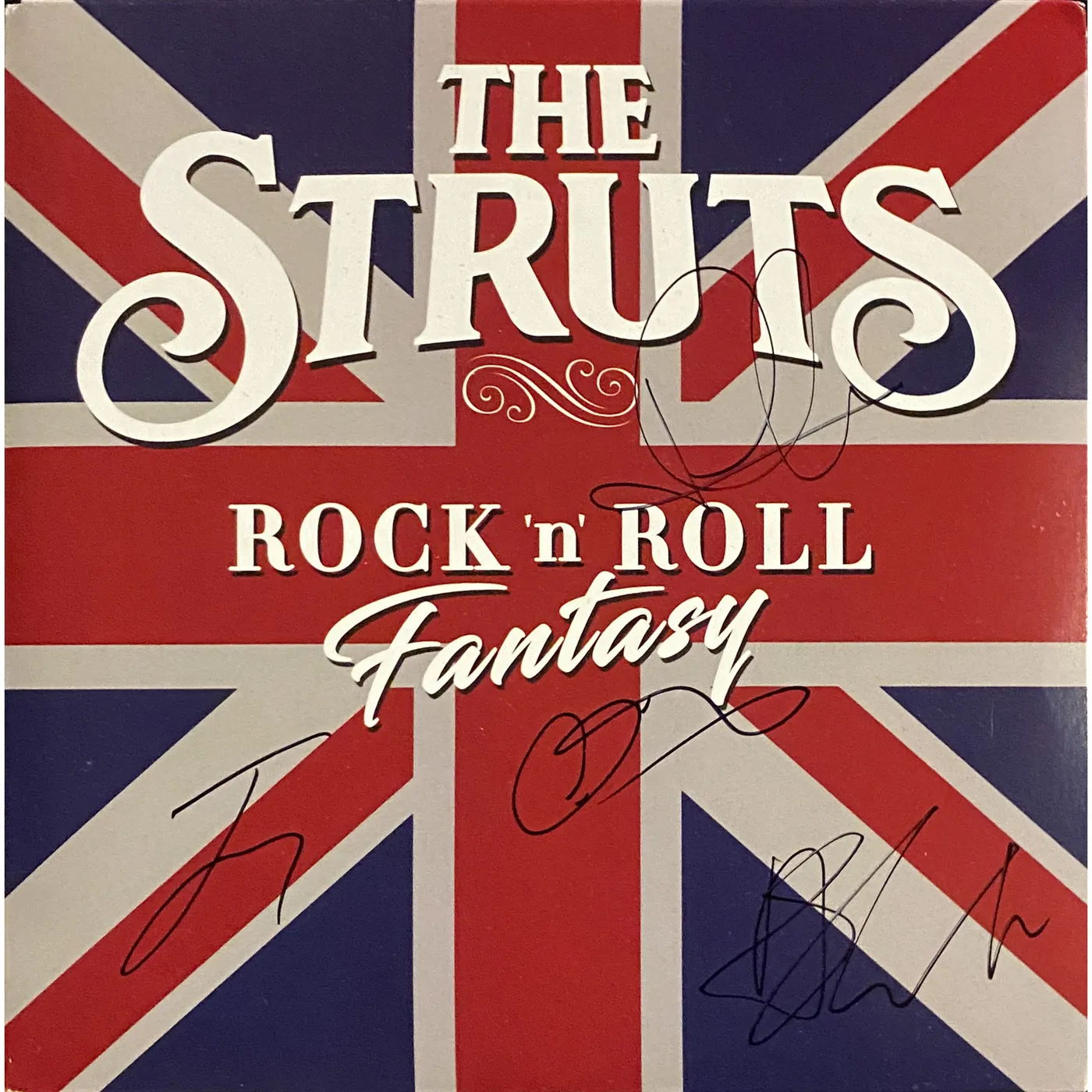 Bad Company The Struts Rock n Roll Fantasy Signed Single