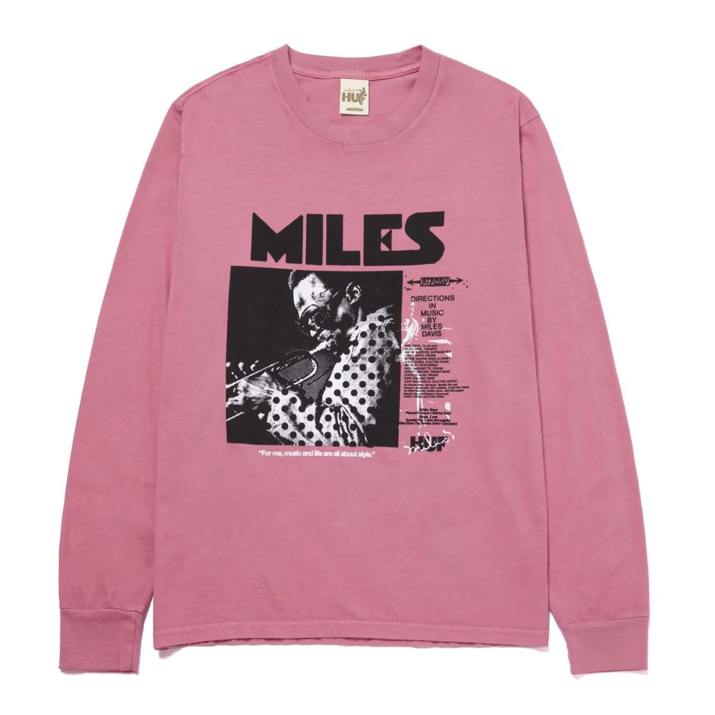 Miles Davis Voodoo Washed Longsleeve Tee