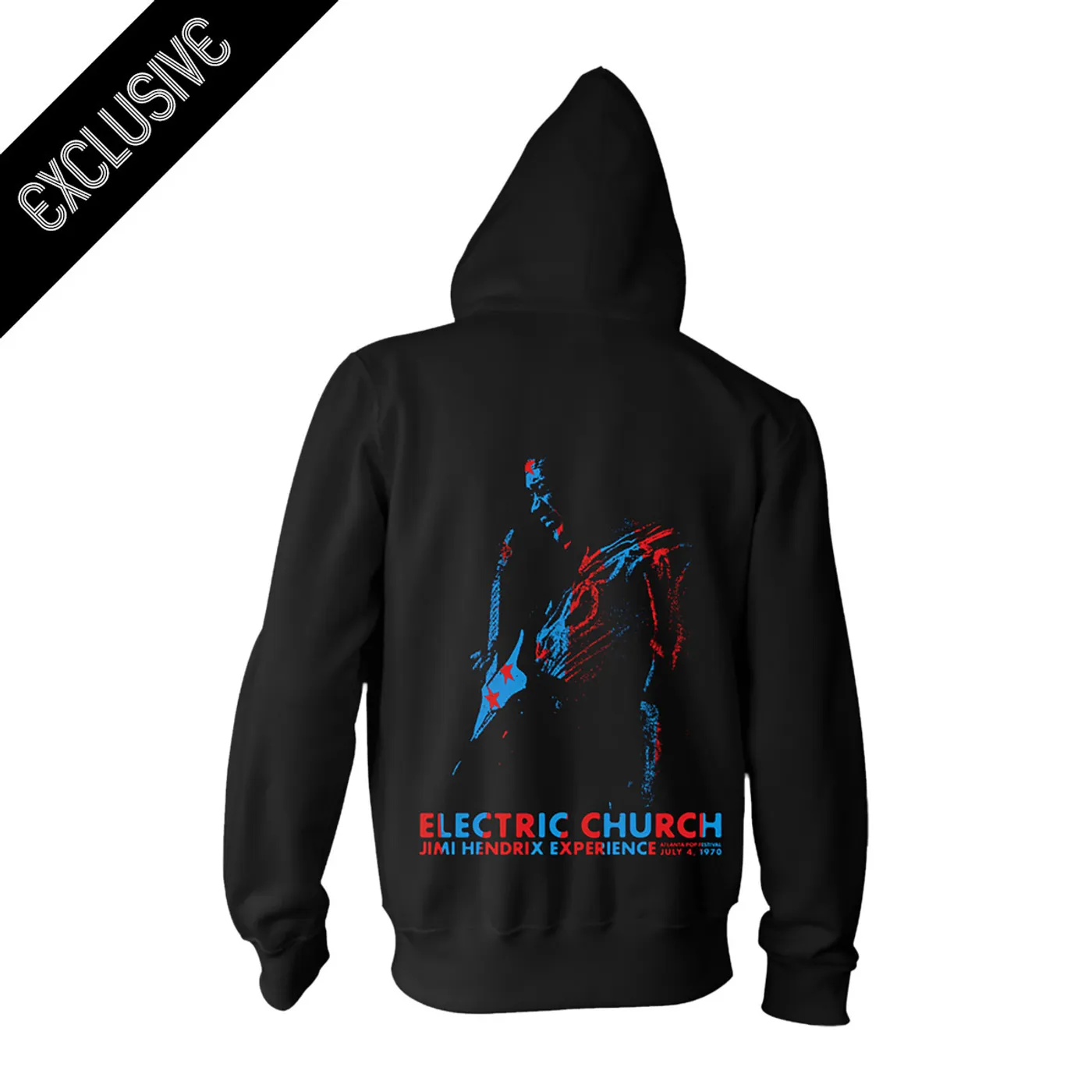 Jimi Hendrix Electric Church Limited Edition Zip Hoodie