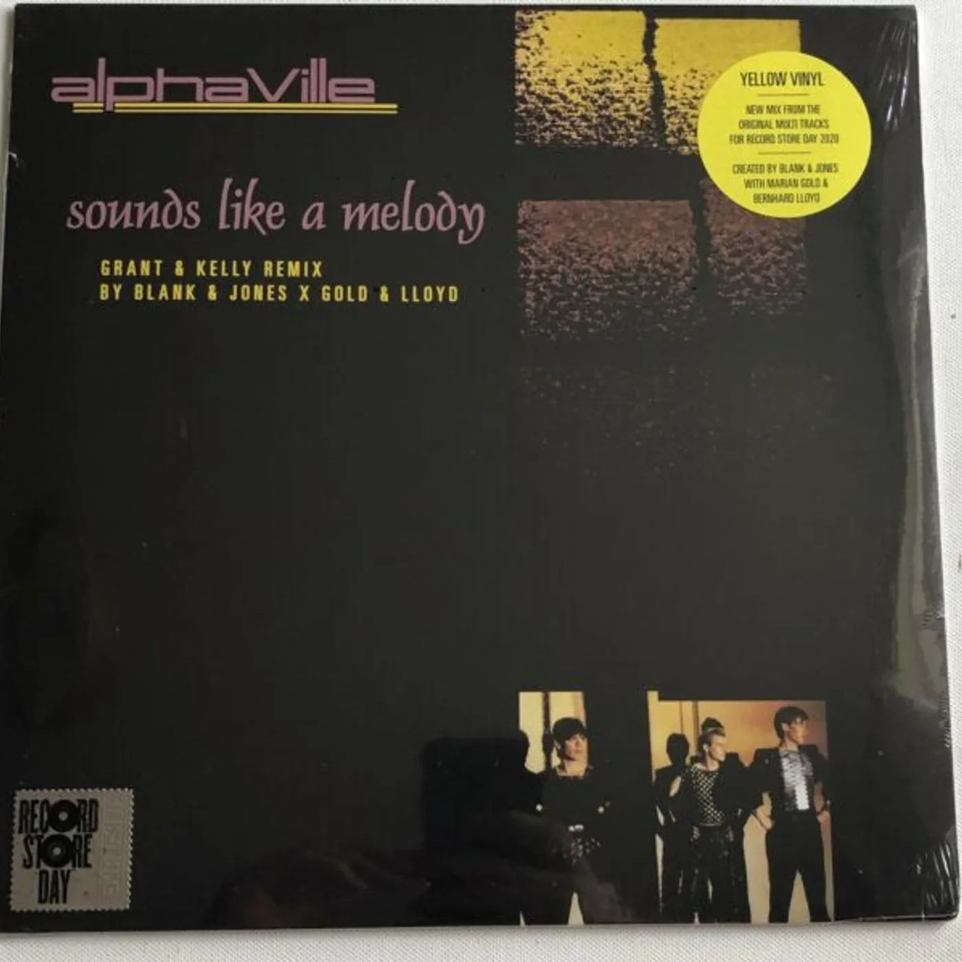 Alphaville - Sounds Like A Melody 12" yellow