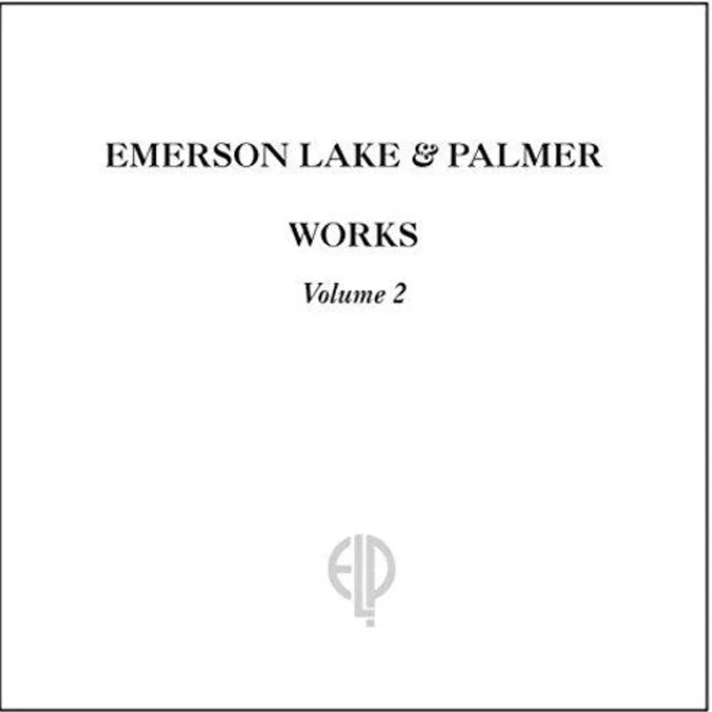 Emerson, Lake & Palmer ELP - Works Vol. 2