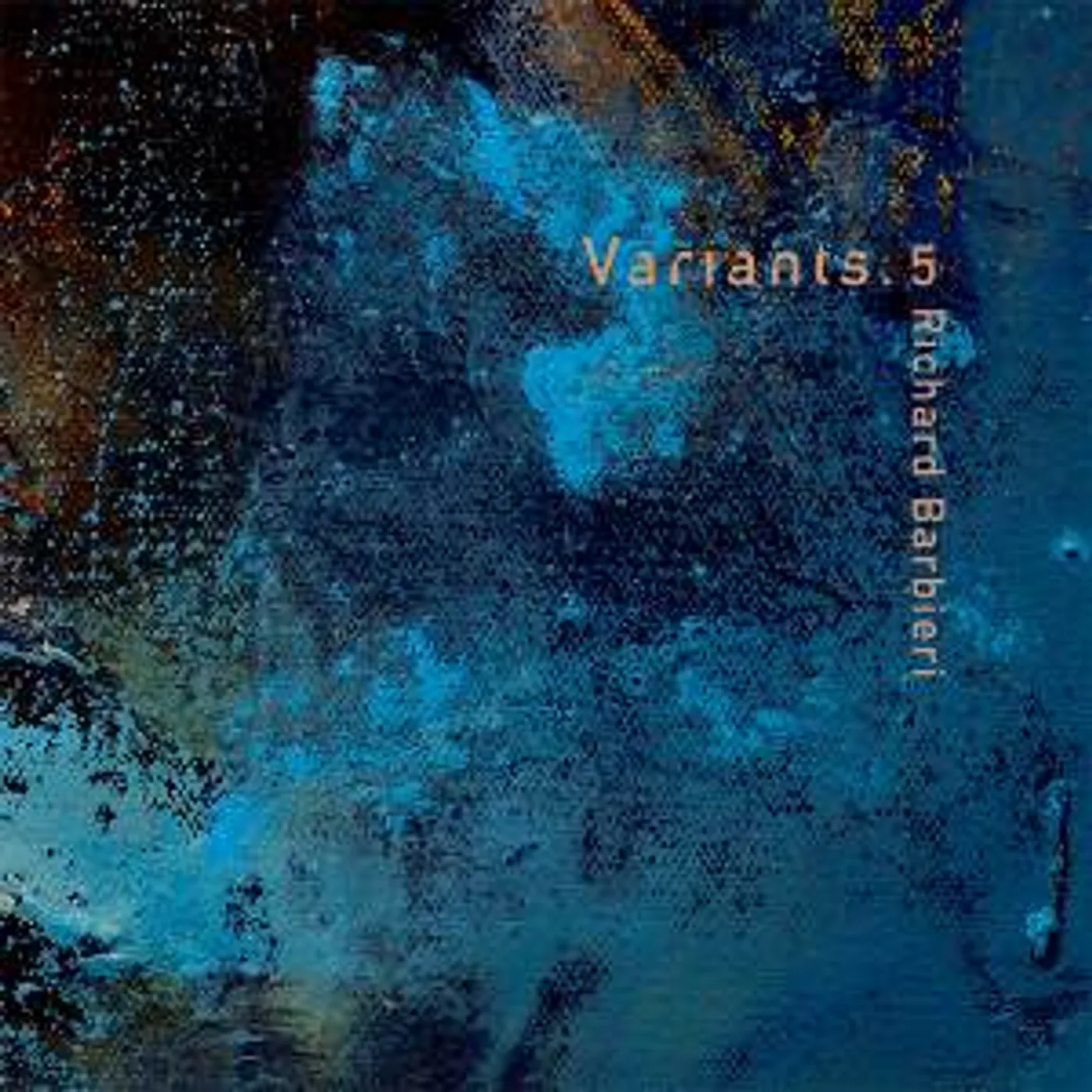 Richard Barbieri - Variants.5 (Vinyl)