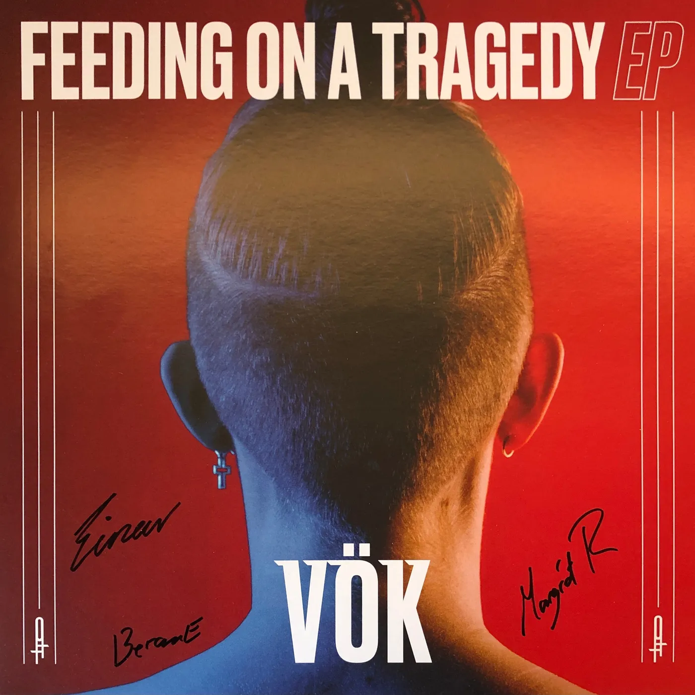 Vök - Feeding on a Tragedy EP  (red color)